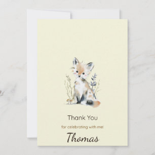 Remerciements Carte de remerciement d'anniversaire pour enfants 