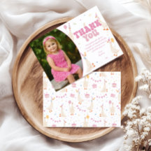 Carte de remerciement d'anniversaire Silly Goose F