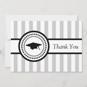 Remerciements Carte de remerciement de la toque de fin d'études