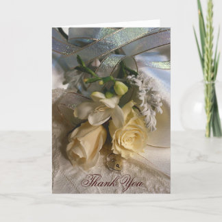 Remerciements Carte de remerciement de mariage