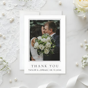 Remerciements Carte de remerciement de mariage personnalisée min