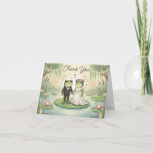 Remerciements Carte de remerciement de mariage pour un couple de