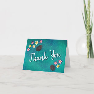 Remerciements Carte de remerciement du Floating Flowers Spa