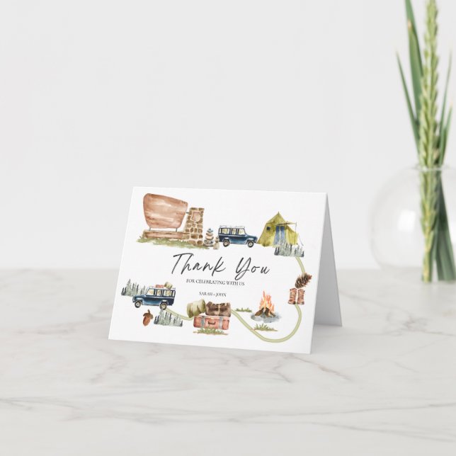 Remerciements Carte de remerciement du parc national (Devant)