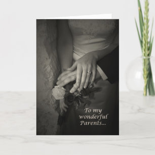 Remerciements Carte de remerciement élégante pour l'aide au mari