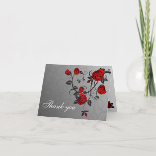 Remerciements Carte de remerciement Enchanted Roses