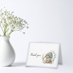 Remerciements Carte de remerciement genre neutre Forest Friend
