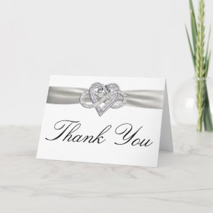Remerciements Carte de remerciement Infinity Heart