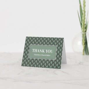 Remerciements Carte de remerciement irlandais à nœud celtique mo