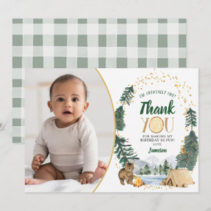 Remerciements Carte de remerciement Little Explorer