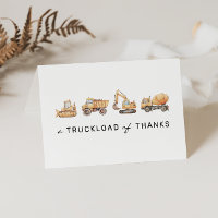 Carte de remerciement moderne pour anniversaire av
