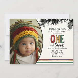 Remerciements Carte de remerciement One and Loved