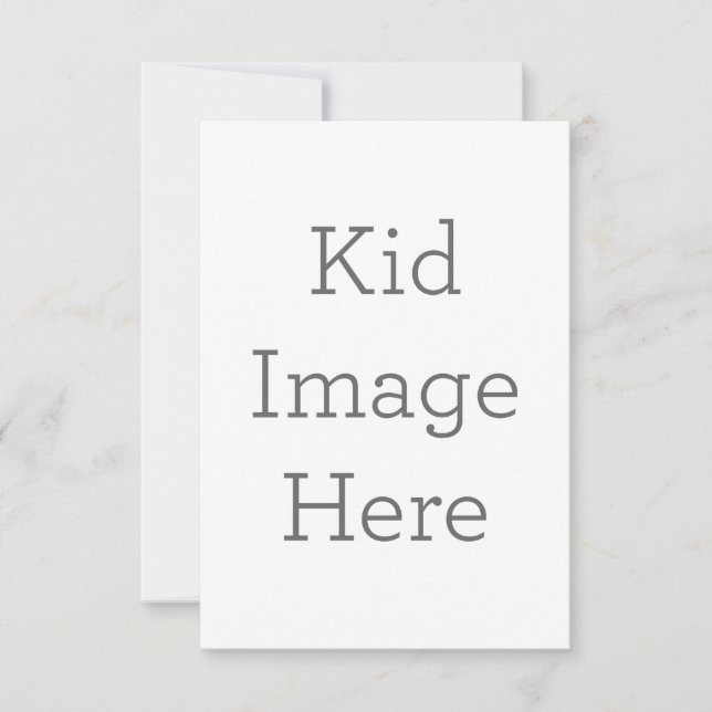 Carte de remerciements simple 8.9 cm x 12.7 cm (Devant)