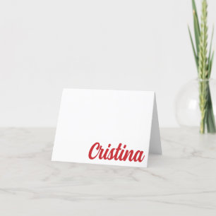 Remerciements Carte de remerciement personnalisée de l'Universit