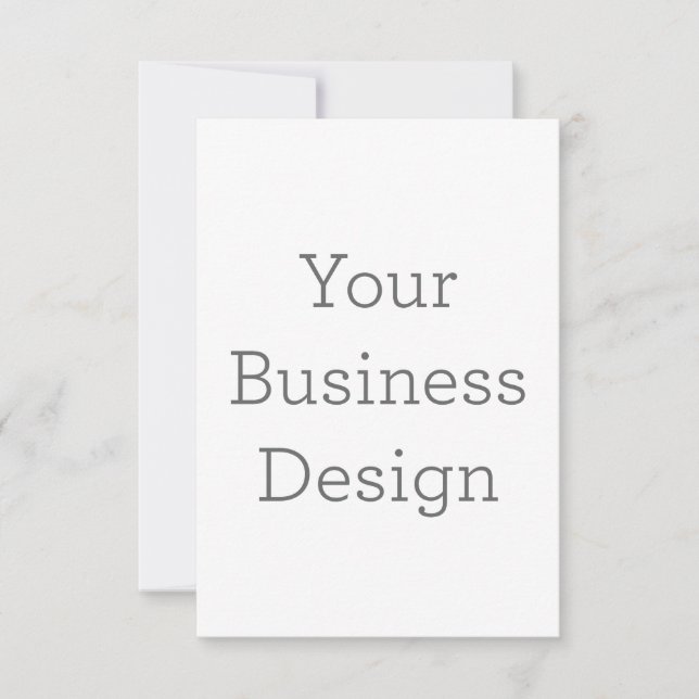 Carte de remerciements simple 8.9 cm x 12.7 cm (Devant)