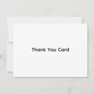 Remerciements Carte de remerciement personnalisée pour entrepris