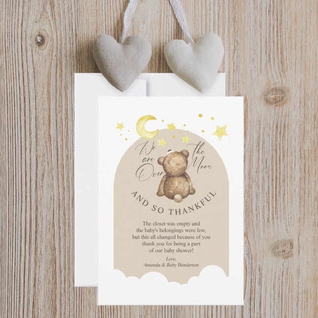 Remerciements Carte de remerciement plate (Créateur téléchargé)