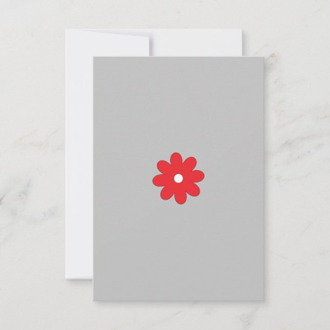 Remerciements Carte de remerciement plate (Devant)