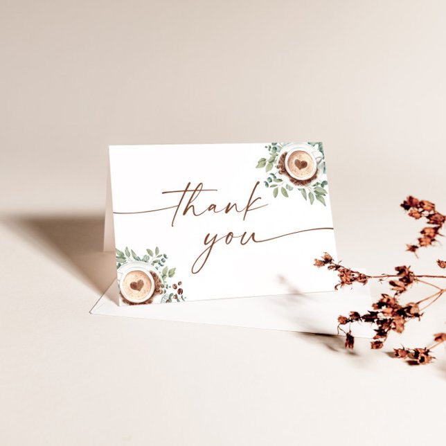 Remerciements Carte de remerciement pour Baby Shower 'Baby Is Br (Créateur téléchargé)