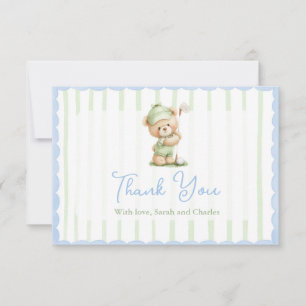 Remerciements Carte de remerciement pour Baby Shower Golf