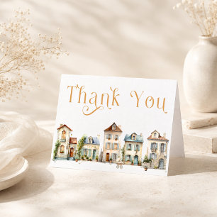 Remerciements Carte de remerciement pour Baby Shower It Takes a