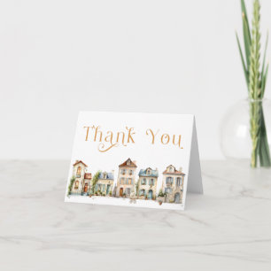 Remerciements Carte de remerciement pour Baby Shower It Takes a
