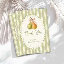 Carte de remerciement pour la fête de mariage de l