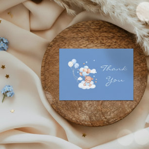 Remerciements Carte de remerciement pour l'Aqiqah de bébé garçon