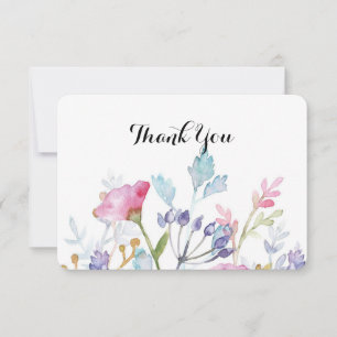 Remerciements carte de remerciement pour mariage ou shower de ma