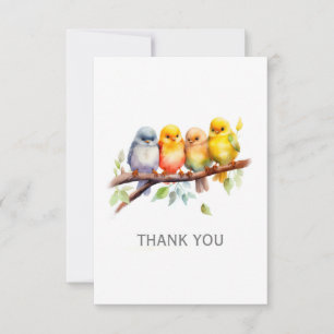 Remerciements Carte de remerciement pour toutes occasions avec o