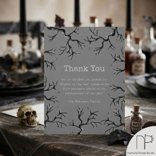 Remerciements Carte de remerciement pour un anniversaire adulte