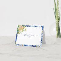 Carte de Remerciement pour une Baby Shower Méditer