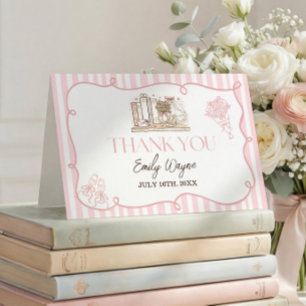 Remerciements Carte de remerciement Storybook