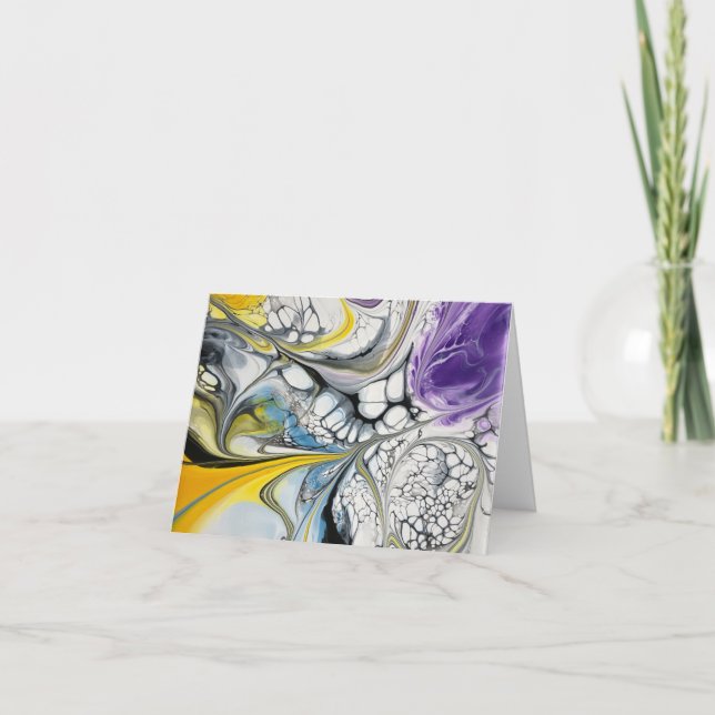 Remerciements Carte de remerciements. (Devant)