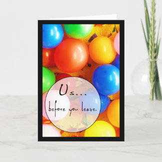 Remerciements Carte de retrait ou de déplacement de ballon compl