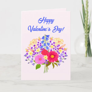Remerciements Carte de Saint-Valentin Blumenstrauss