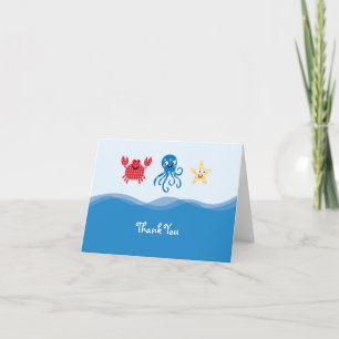Remerciements Carte de Sea Creatures