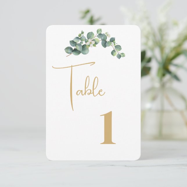 Remerciements Carte de table de mariage (Debout devant)