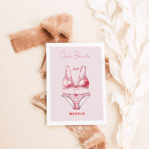 Remerciements Carte de taille de lingerie pour enterrement de vi