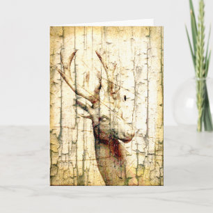 Remerciements Carte de toutes occasions de cerfs