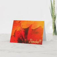 carte de voeux 1-18 rouge de ketmie