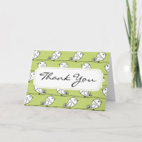 Carte de vœux à motif d'oiseau mignon pour toute o