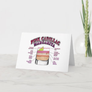 Remerciements Carte de vœux artistique pour la recette de cockta