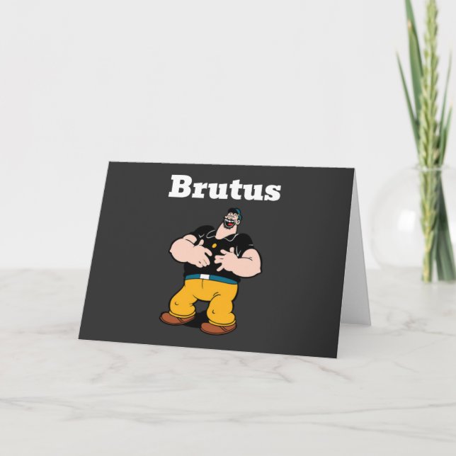 Remerciements Carte de voeux Brutus (Devant)