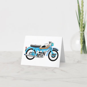 Remerciements Carte de voeux classique Ariel Arrow moto.