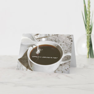 Remerciements Carte de voeux COFFEETALK