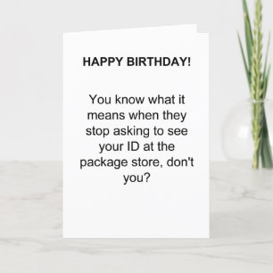 Remerciements Carte de voeux d'anniversaire du magasin de packag