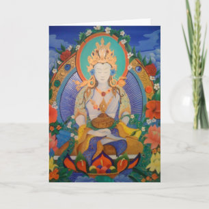 Remerciements Carte de voeux de Bouddha pour toute occasion