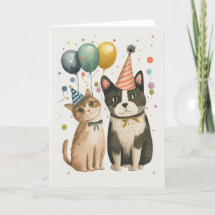 Remerciements Carte de voeux de célébration de façon péremptoire