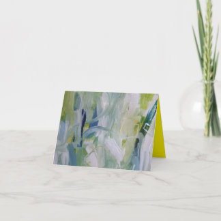 Remerciements Carte de voeux de conception abstraite